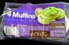 4 muffins - Produit
