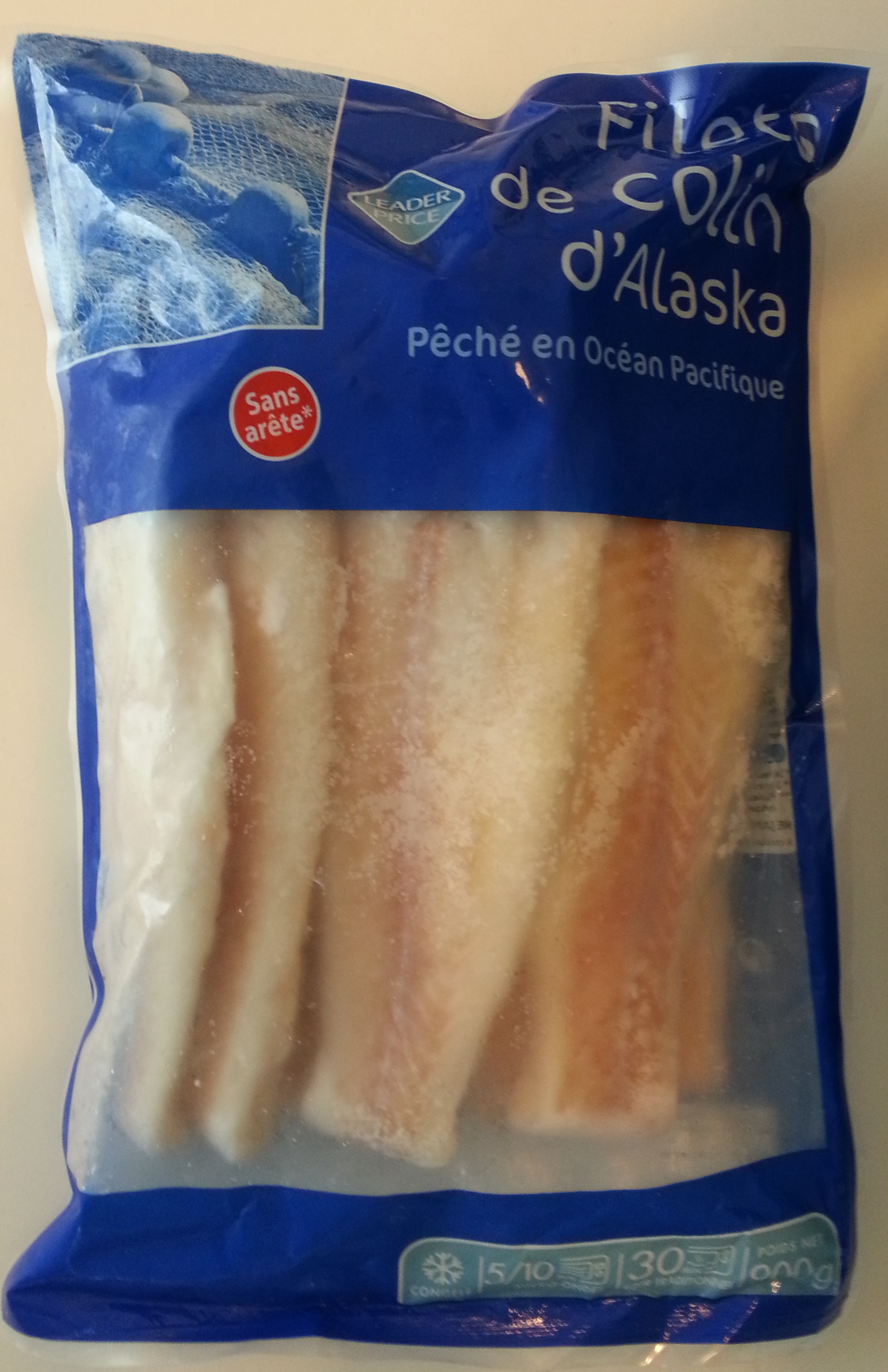 Filets de Colin d'Alaska - Produkt - fr