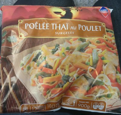 Poêlée Thaï au Poulet Surgelée - Product - fr