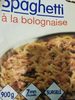 Spaghetti à la bolognaise - Product