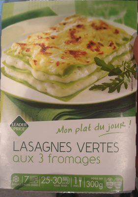 Lasagnes Vertes aux 3 Fromages - Produit