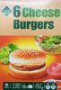 6 cheese burgers - Product