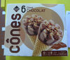 6 Cônes Chocolat - Product