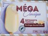 4 bâtonnets Vanille MEGA classique - Product