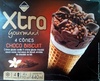 Xtra Gourmand - 4 Cônes Choco Biscuit - Product