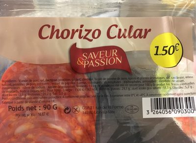 Chorizo Cular - Product - fr