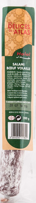 Salami Boeuf Volaille - Product - fr