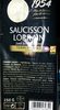 Saucisson Lorrain - Product