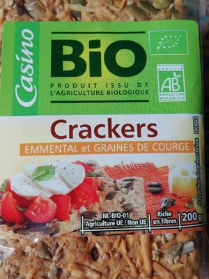 Crackers Emmental et Graines de courge - Produit