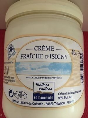 Crème Fraîche d'Isigny (38% MG) - Produit