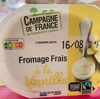 Fromage frais vanille - Producto