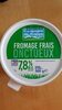 Fromage frais onctueux 7,8% M.G. - Produit