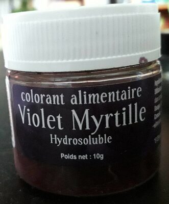 Colorant alimentaire violet myrtille hydrosoluble - Produit