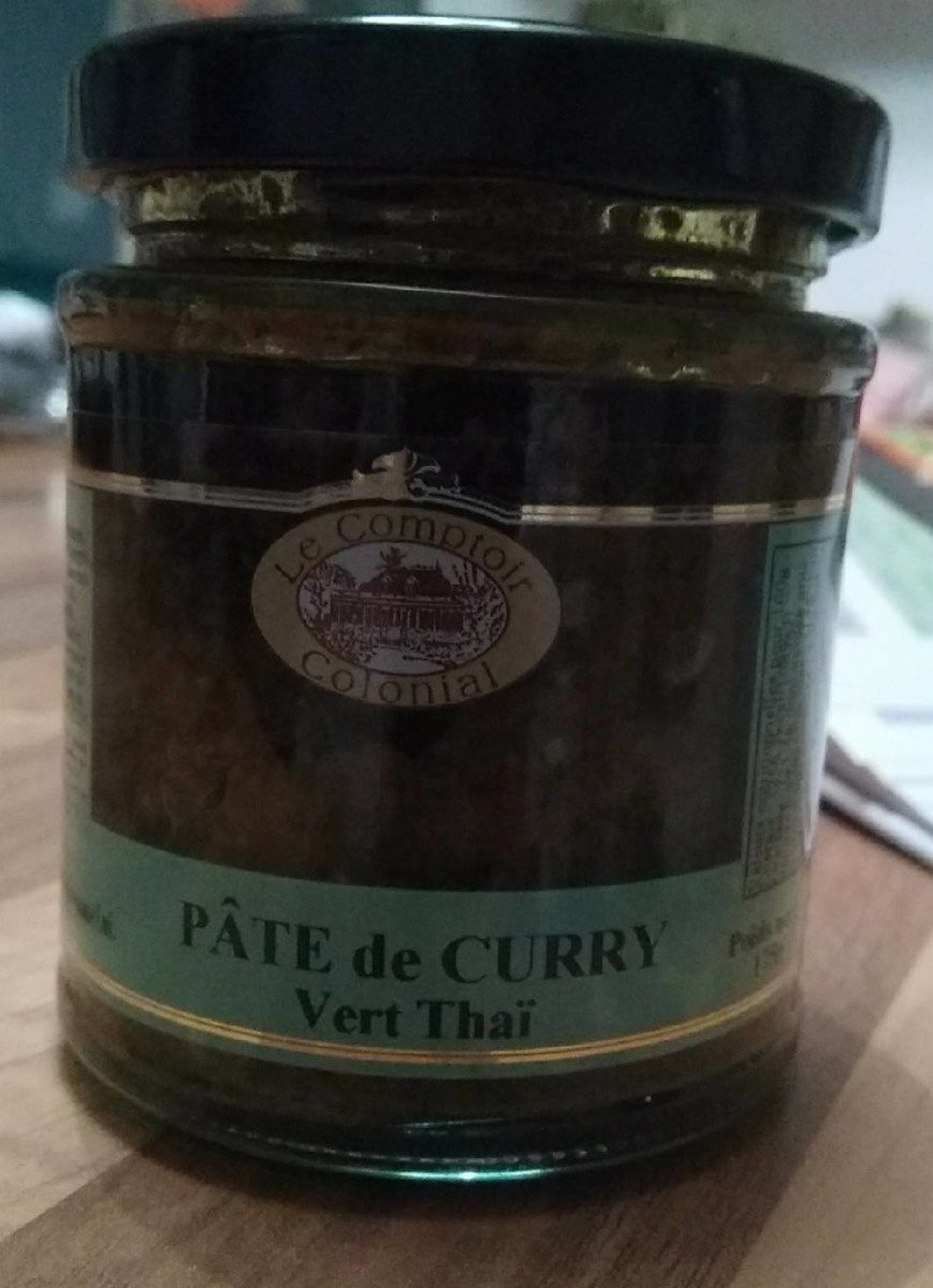 Pâte de Curry Vert Thaï - Produit