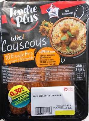Idée! Couscous 10 boulettes et sauce à l'orientale - Produkt - fr