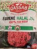 Egrené Halal 100% pur boeuf - Produit