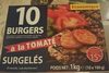 10 Burgers à la Tomate Surgelés - Product