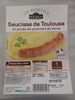 Saucisse de Toulouse Bocaron et puree de pommes de terre - Product
