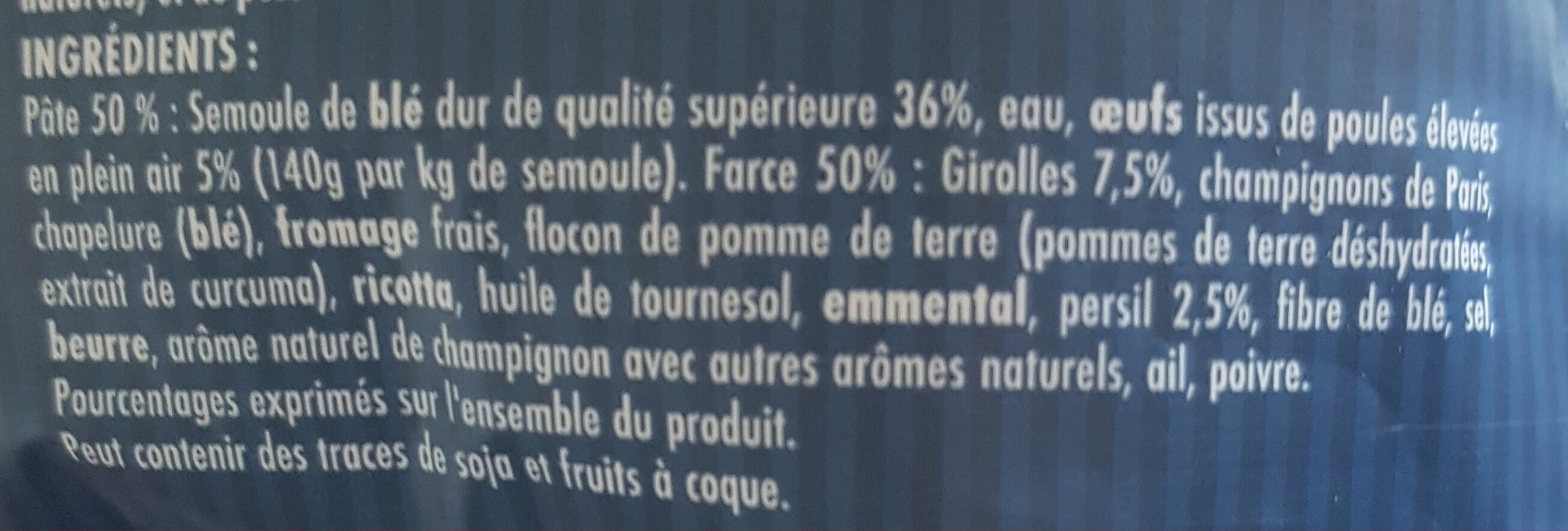 Pâtes fraîches aux girolles poêlées & persil de la Drôme - Ingredienser - fr