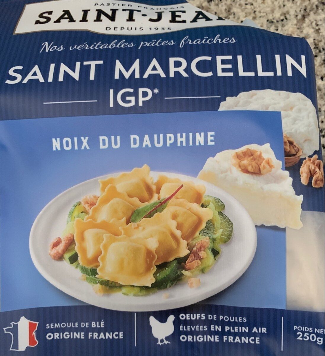Ravioles au Saint-Marcelin et Noix du Dauphiné - Produit