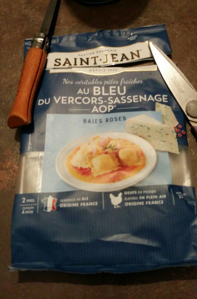 Pâtes fraîches au bleu du Vercors-Sassenage - Produit
