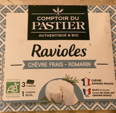 Ravioles chèvre frais -romarin - Product - fr