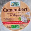 Camembert de Mayenne - Produit