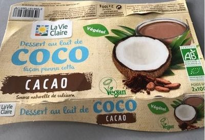 Dessert Au Lait De Coco Facon Panna Cotta - Produkt - fr