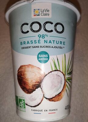 Coco 98% brassé nature - Product - fr