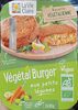 Vegetal burger petits legumes - Produit