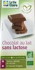 Chocolat Au Lait Sans Lactose - Produit