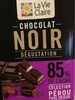 Chocolat noir dégustation 85% - Produit