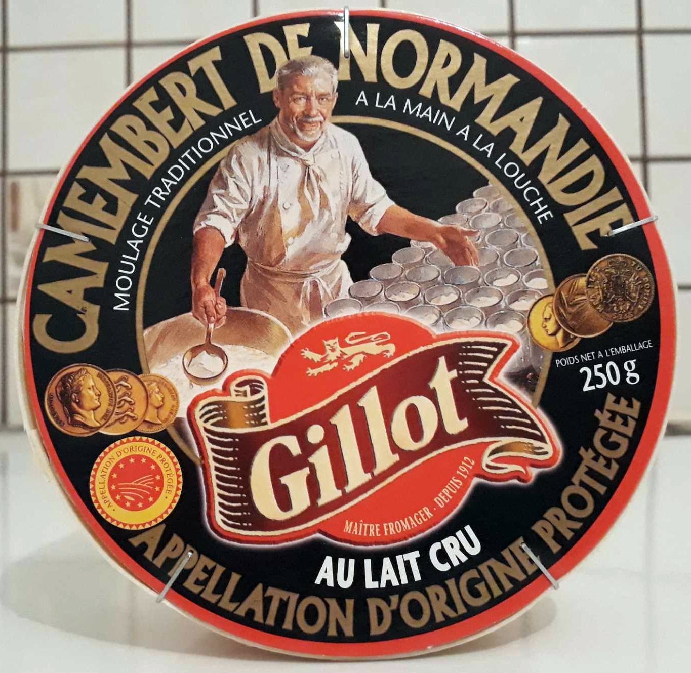Camembert de Normandie AOP au Lait Cru (22% MG) - Produit
