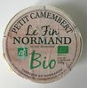 Petit camembert Le Fin Gourmand Bio - Product