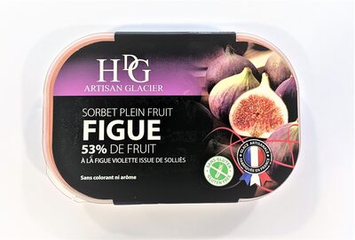Sorbet plein fruit FIGUE, 53% de fruit - Product - fr