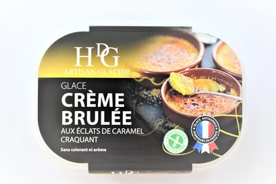 Glace Crème Brûlée aux éclats de caramel craquant - Product - fr