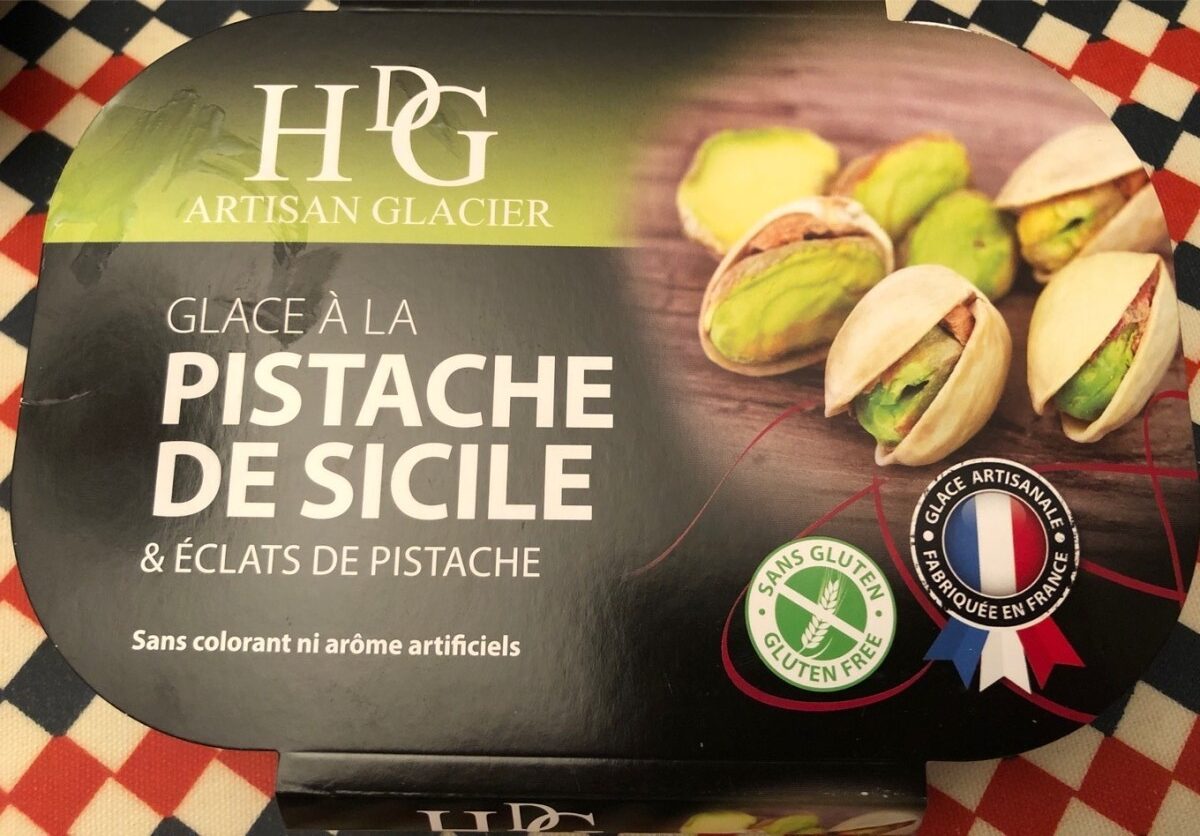 Glace a la pistache de sicile et eclats de pistache - Product - fr