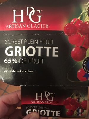 Sorbet griotte - Product - fr