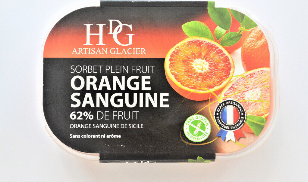 Sorbet Orange sanguine - Product - fr