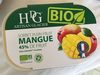 Sorbet plein fruit MANGUE BIO, 45% de fruit - Producto