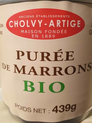 Purée de marrons bio - Product - fr