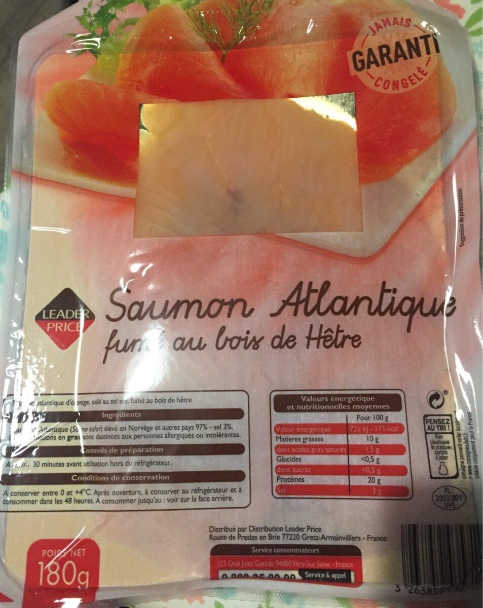 Saumon atlantique - Produit