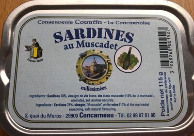 Sardines au Muscadet - Product - fr