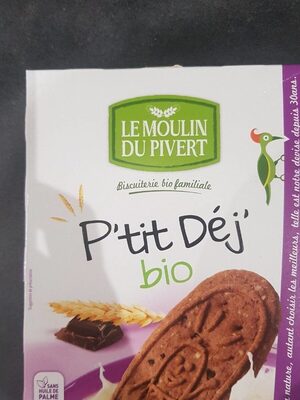P'tit déj bio céréales et chocolat - Producto - fr