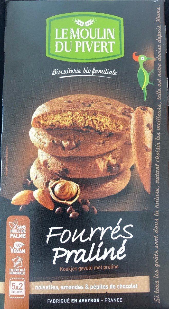 Biscuits fourrés au Praliné - Producto - fr