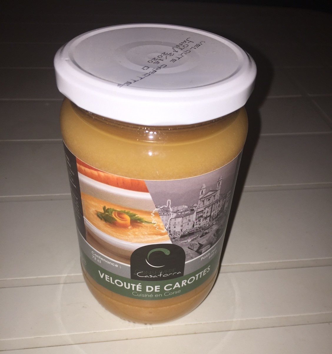 Velouté de carottes - Product - fr
