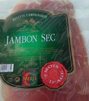 Jambon Sec - Recette Campagnarde - 7 Mois d'âge - Product - fr
