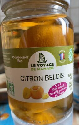 Citron Beldis - Produit