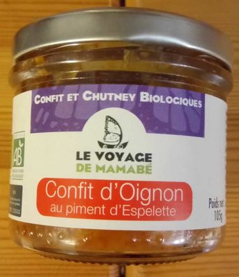 Confit d'oignon au piment d'Espelette - Producto - fr