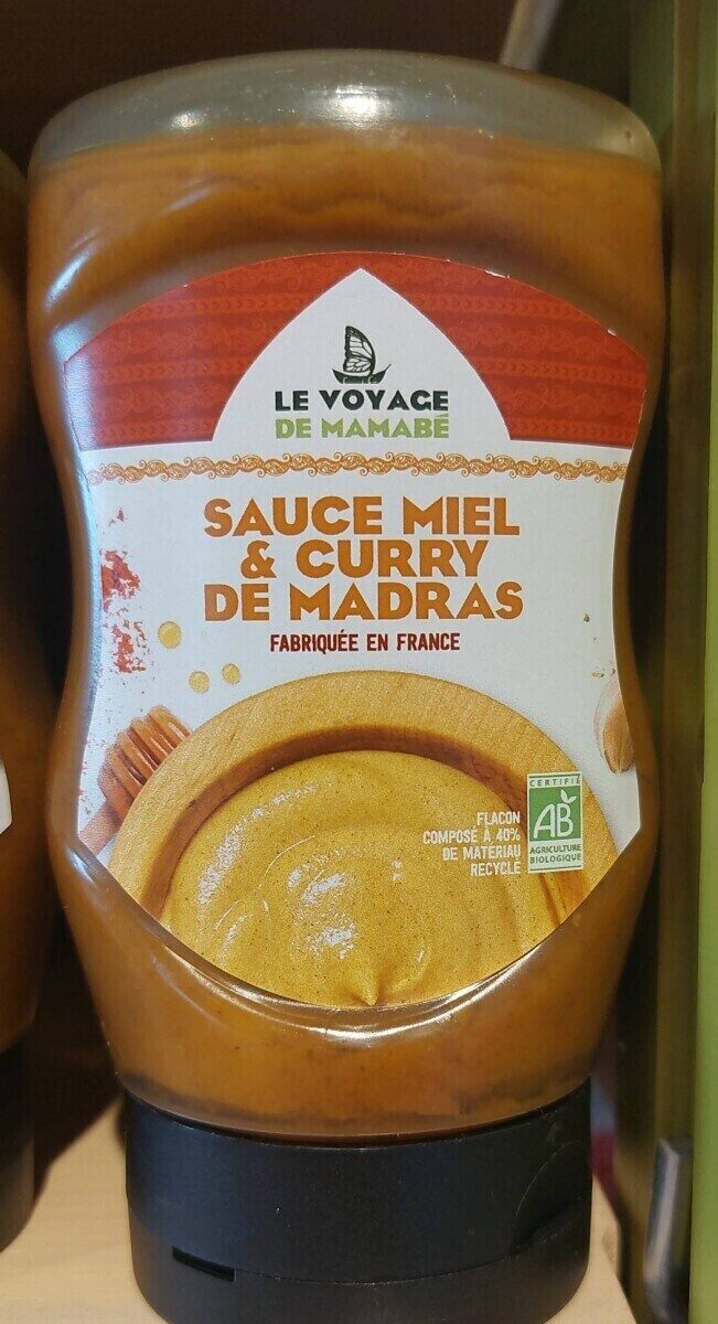 Sauce miel et curry de madras - Product - fr